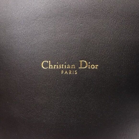 Christian Dior Logo Belt Corset Leather Double Waist Gold Hardware TNT main image 8
